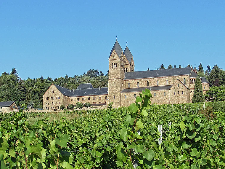 Rüdesheim Kloster Sommer