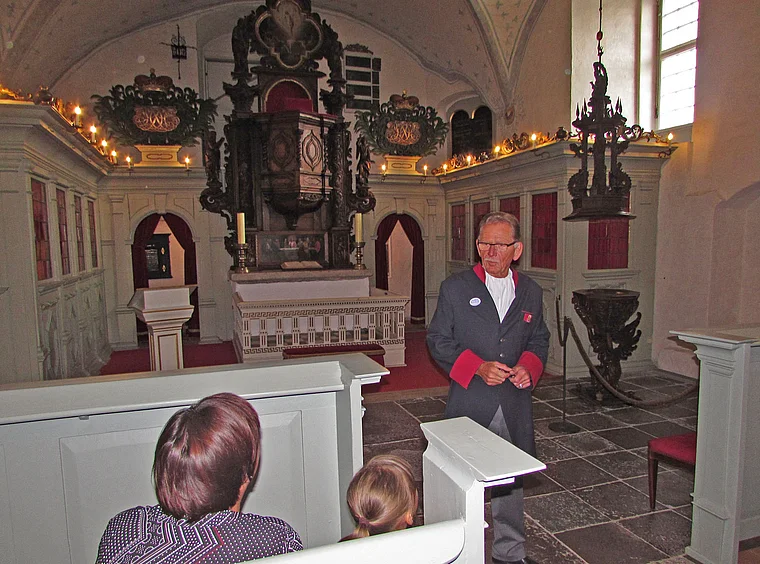 Glücksburg Schlosskapelle innen
