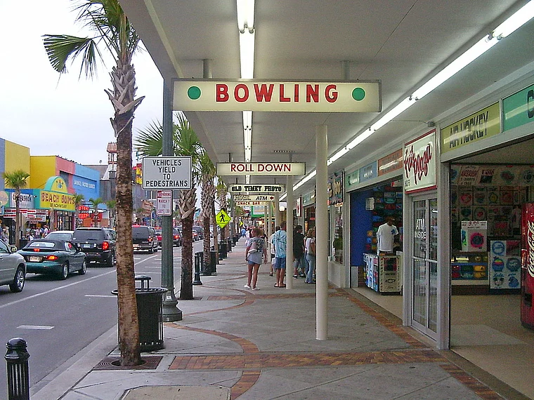South Carolina Myrtle Beach Stadtzentrum Läden