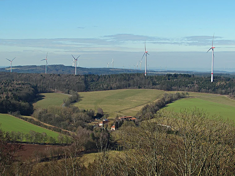 Breitenbach Burg Herzberg Aussicht