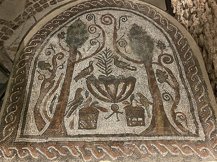Sofia Nekropole Mosaik