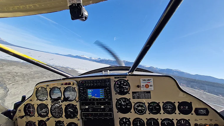 Yukon Kluane Lake Rundflug