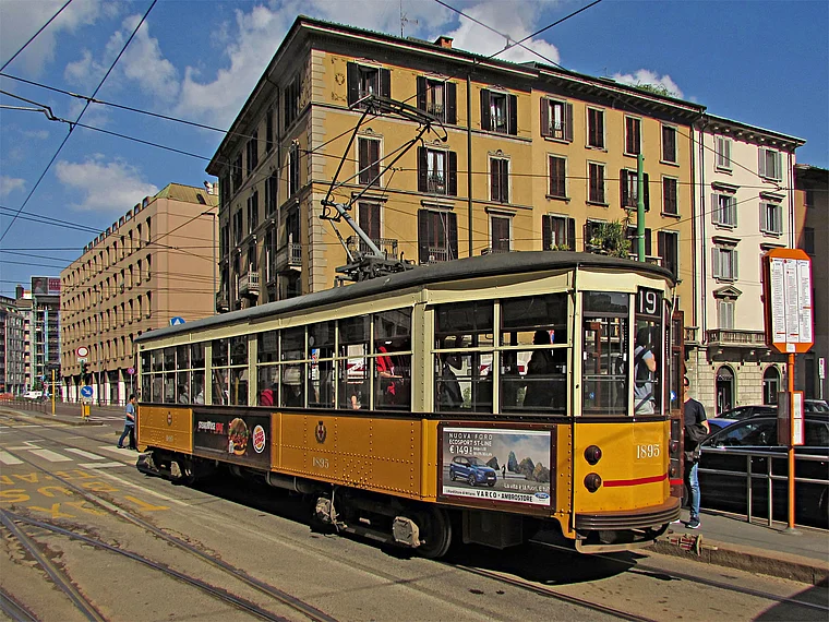 Mailand Historische Straßenbahn