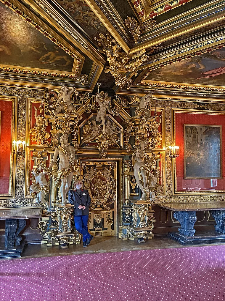 Bückeburg Schloss Goldener Saal