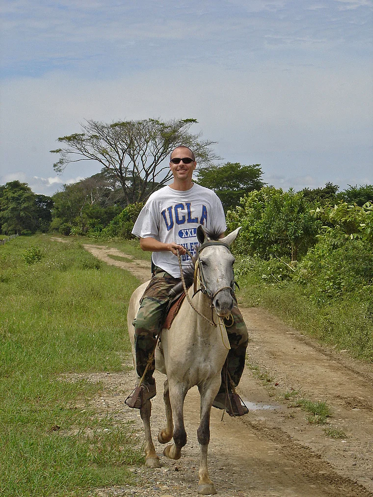Venezuela Tourist zu Pferd