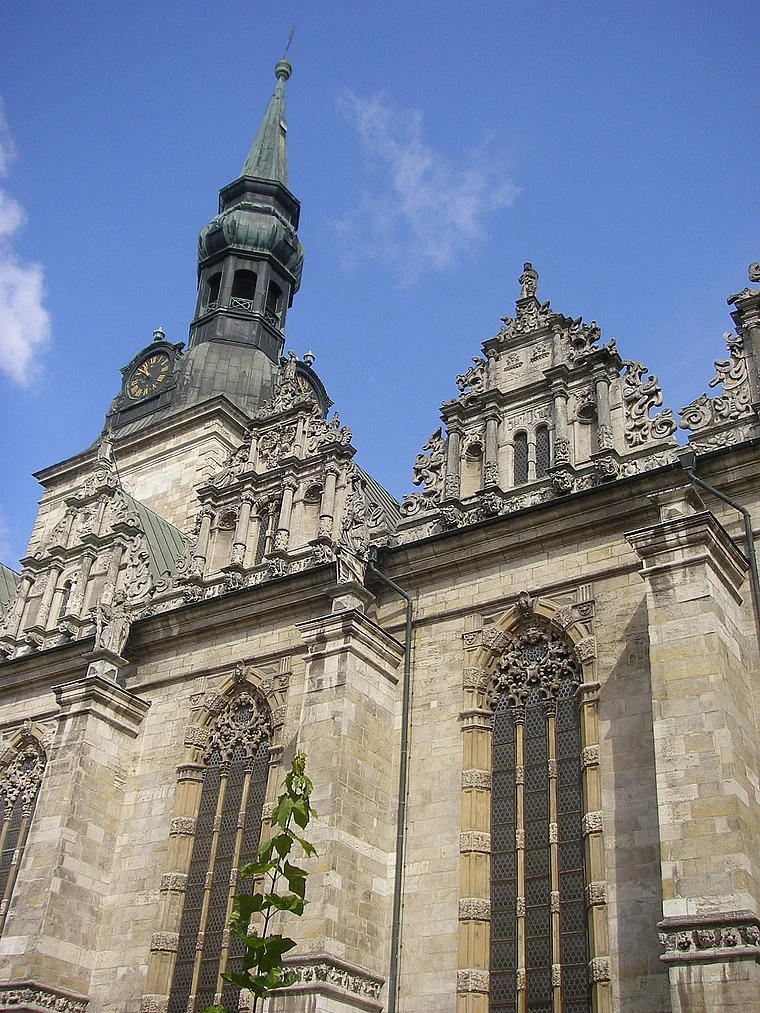 Wolfenbüttel St. Marien und Trinitatis außen Detail