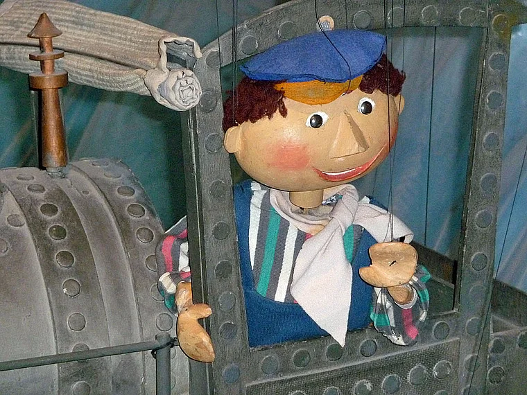 Augsburg Puppenkiste Lukas der Lokomotivführer