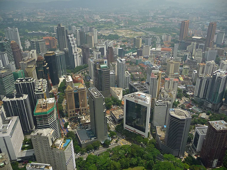 Kuala Lumpur KL Tower Ausblick