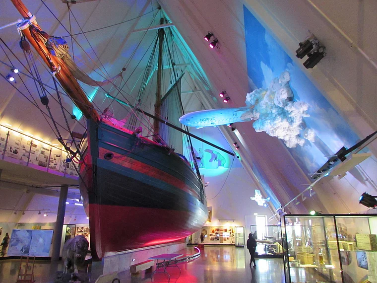 Oslo Fram Museum innen
