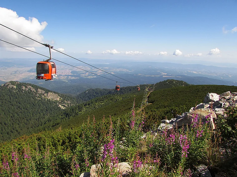 Bulgarien Jastrebez Talblick
