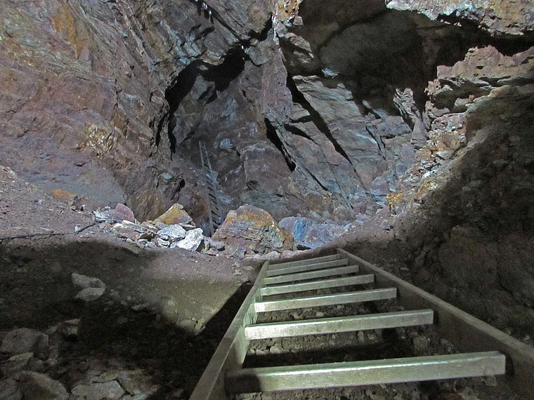 Bergfreiheit Besuchermine innen Leiter