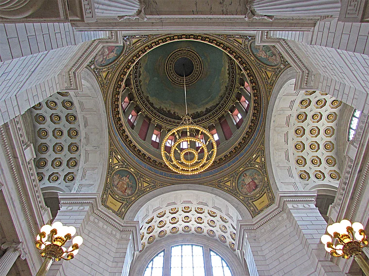 Rhode Island Providence Kapitol innen Kuppel