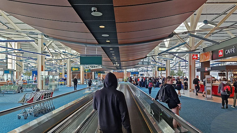 Vancouver Flughafen innen