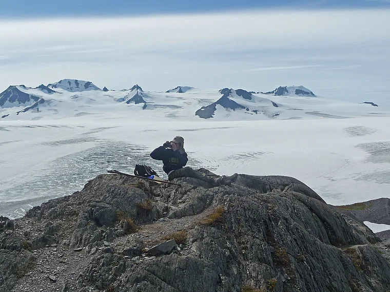 Alaska Seward Exit Glacier Gipfel