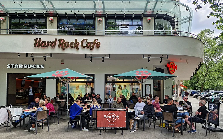 Hard Rock Cafe Berlin außen