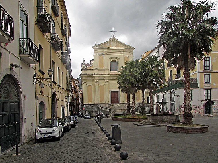 Salerno Largo Abate Conforti Chiesa dell'Addolorata