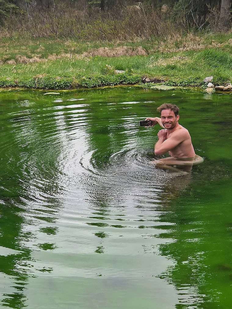 Kanada British Columbia Atlin Warm Springs