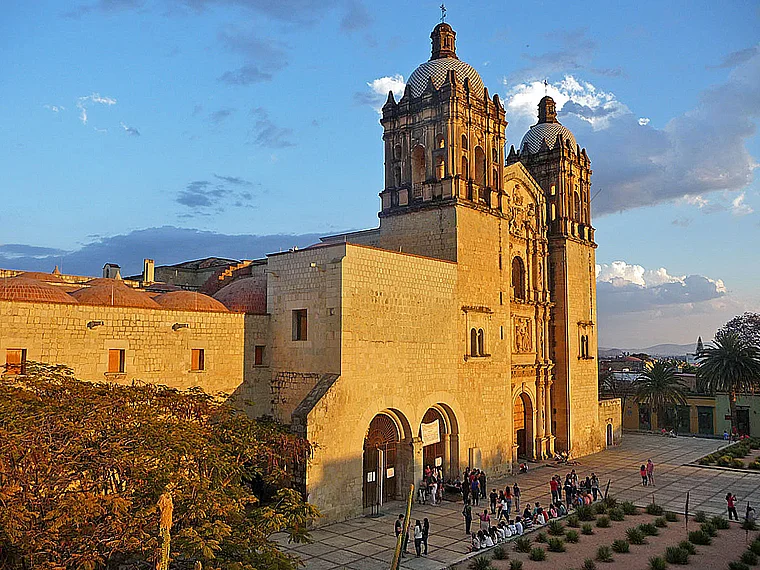 Oaxaca Kathedrale außen