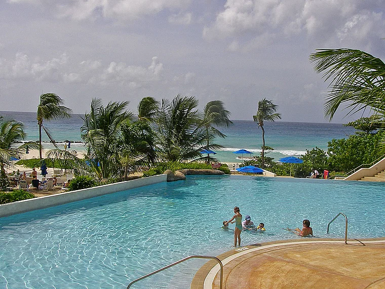 Barbados Hilton Hotel Pool