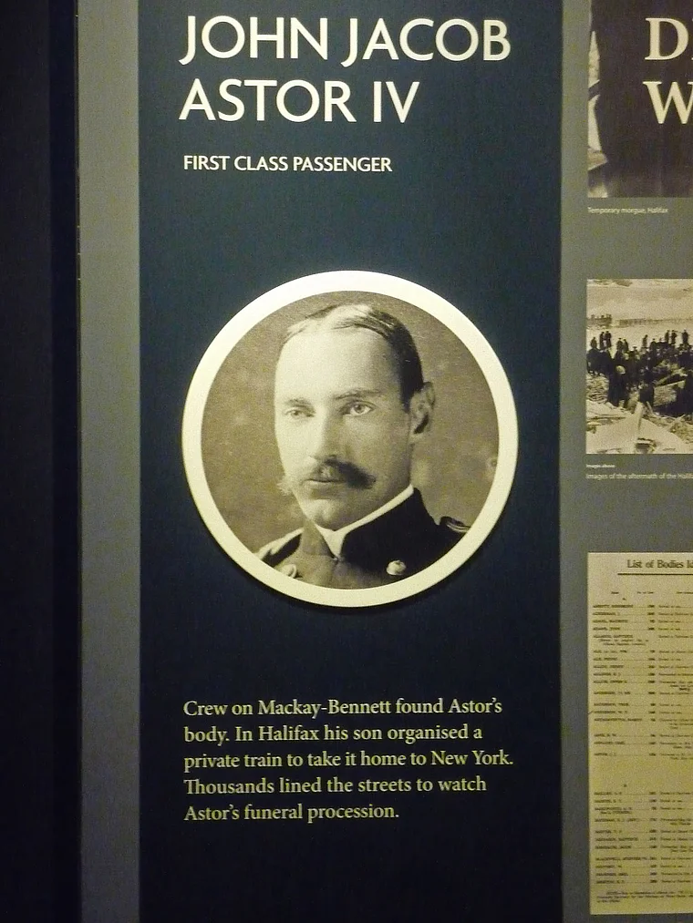 Belfast Titanic Museum Jacob Astor