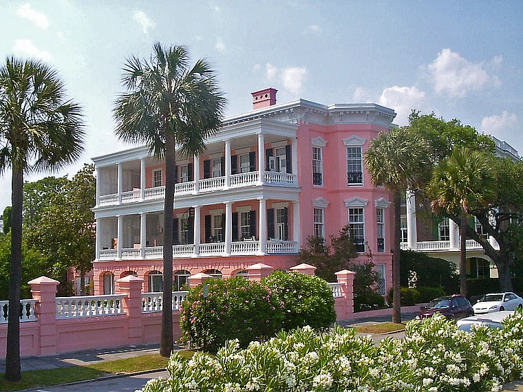 South Carolina Charleston Palmer House außen