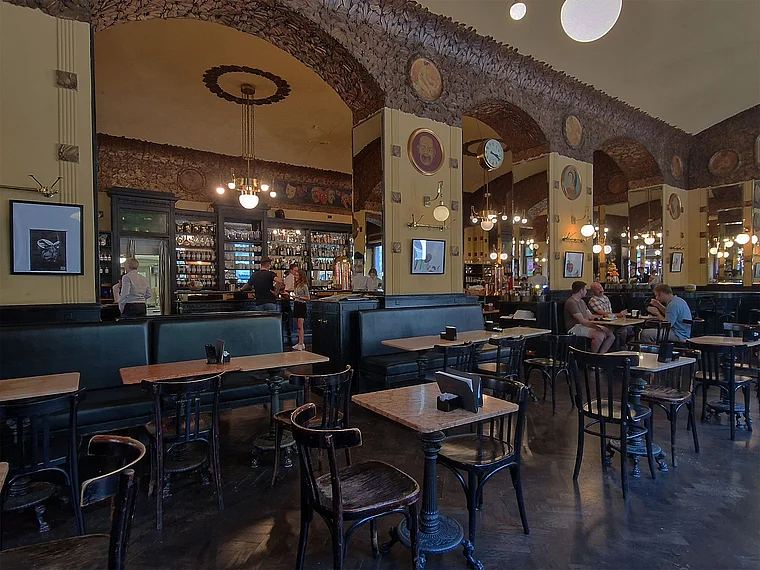 Triest Caffe San Marco Innenaufnahme