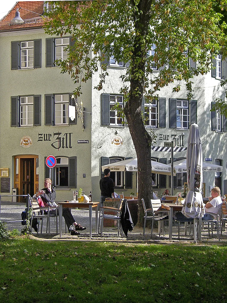 Ulm Gasthaus Zill außen