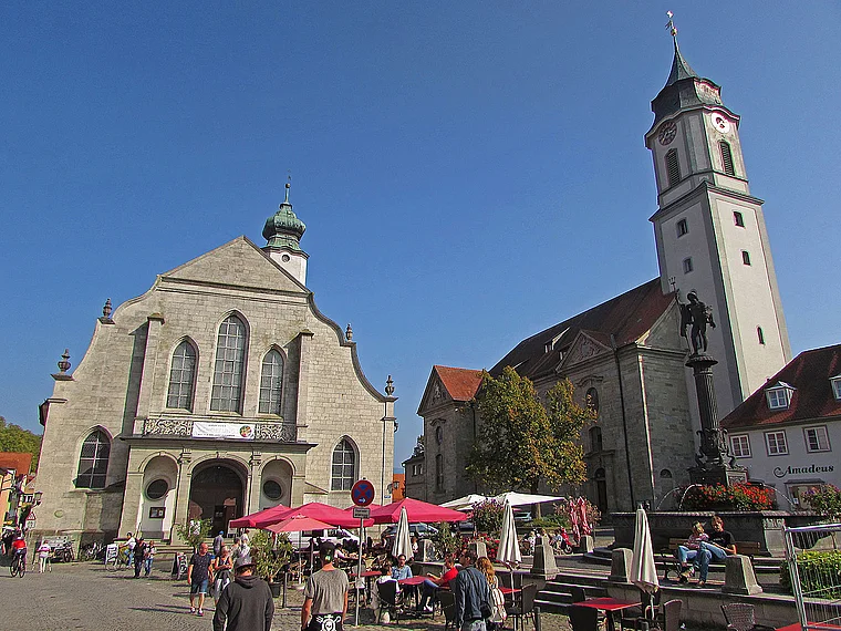 Lindau Marktplatz Stephanskirche Münster