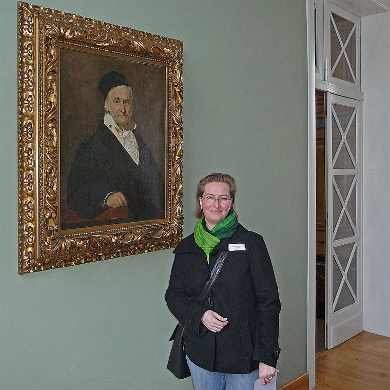 Göttingen Gemälde Gauß Barbara Fink