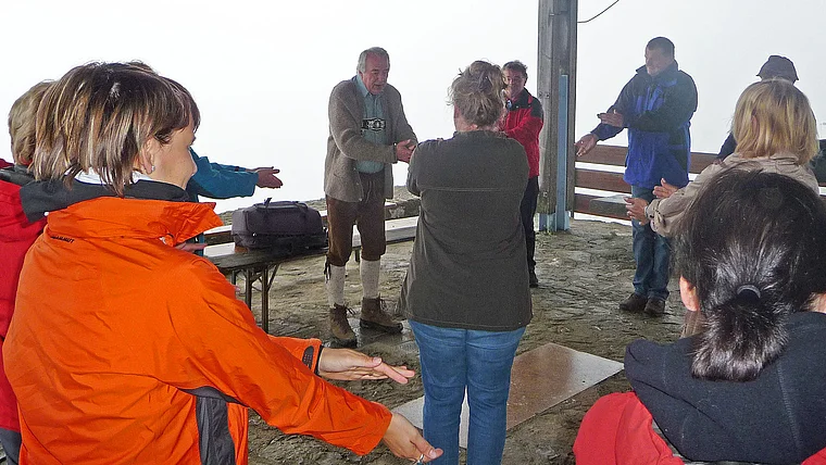 Hochfelln Jodelseminar Josef Egger