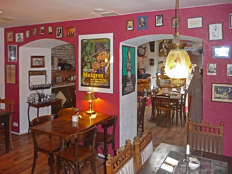 Vulkaneifel Hillesheim Cafe Sherlock  innen