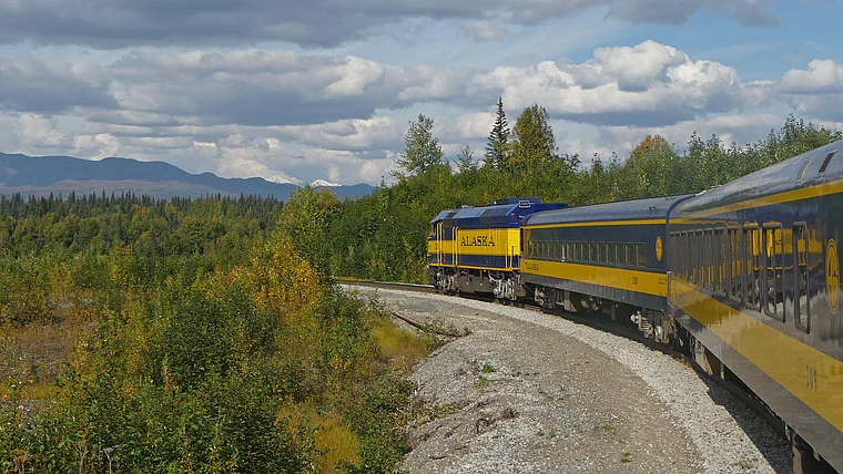 Alaska Railroad Landschaft
