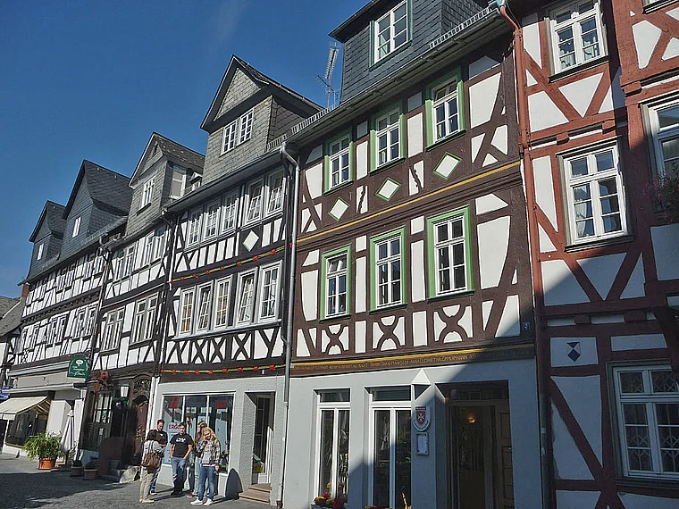 Wetzlar Schillerplatz Fachwerk