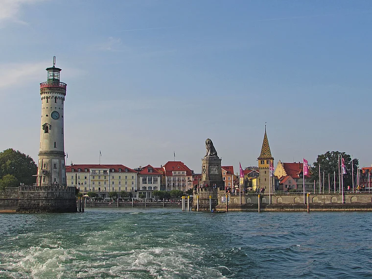Lindau Blick vom Schiff