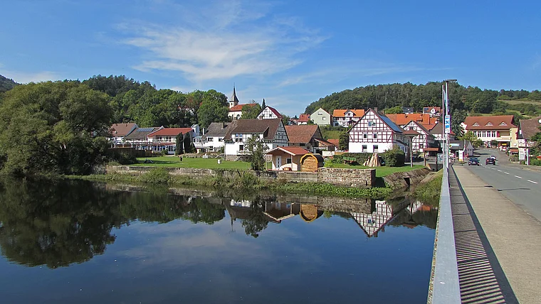 Edertal Hemfurth-Edersse Ederbrücke