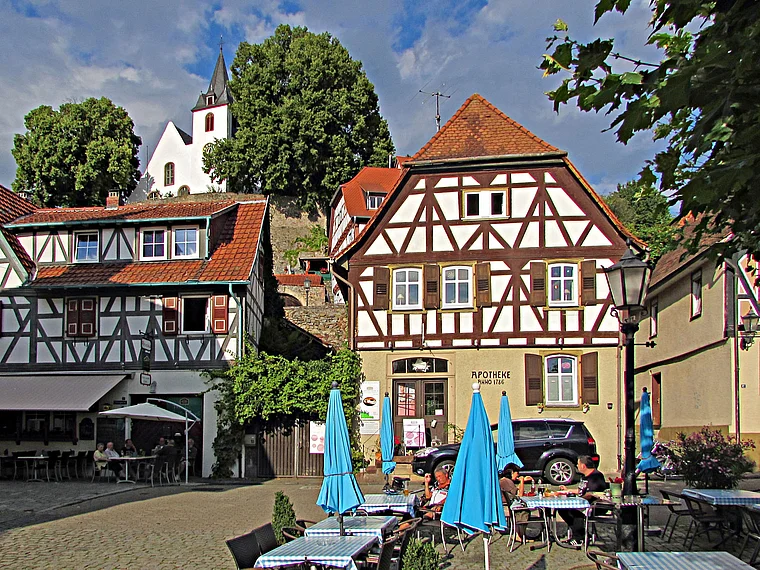 Zwingenberg Marktplatz