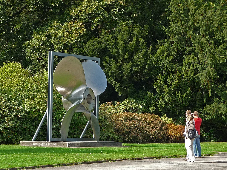 Essen Park Villa Hügel Schiffsschraube