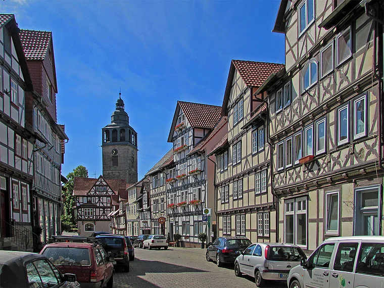 Bad Sooden-Allendorf Kirchstraße Fachwerk