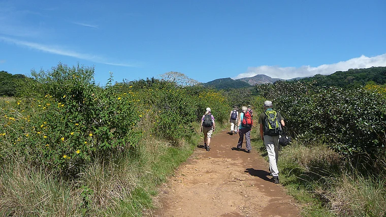 Costa Rica Rincon de la Vieja Wanderer