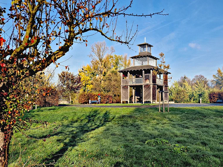 Ginsheim-Gustavsburg Burgpark Torturm