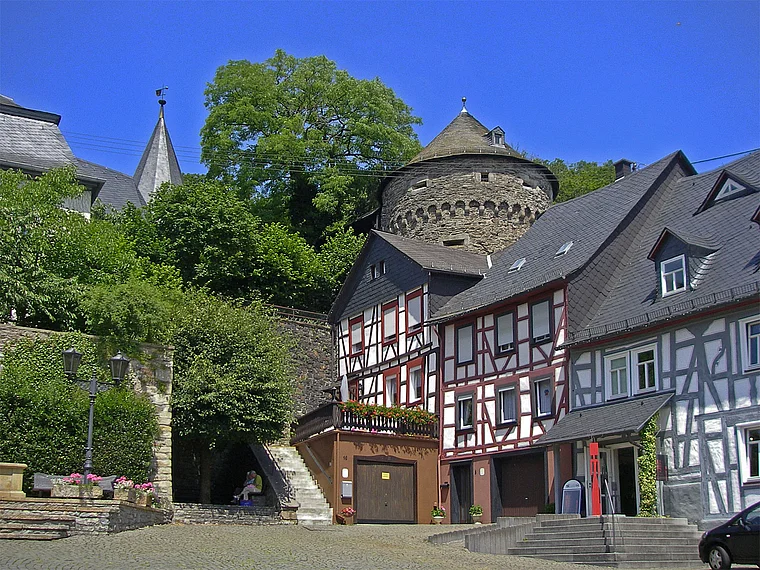 Hunsrück Herrstein Altstadt Schinderhannesturm