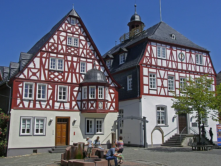 Hunsrück Kirchberg Fachwerkhäuser