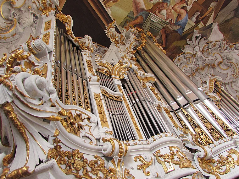 Steingaden Klosterkirche Orgel