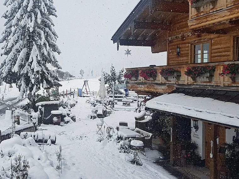 Winklmoosalm Hotel Sonnenalm Winter