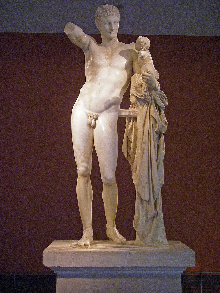 Peloponnes Olympia Museum Hermes