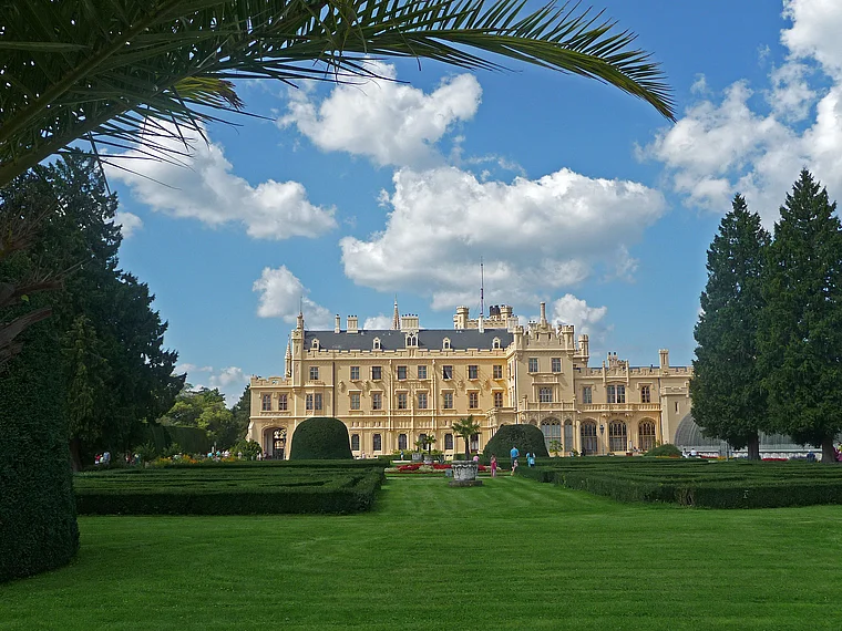 Eisgrub Lednice Schloss Schlosspark