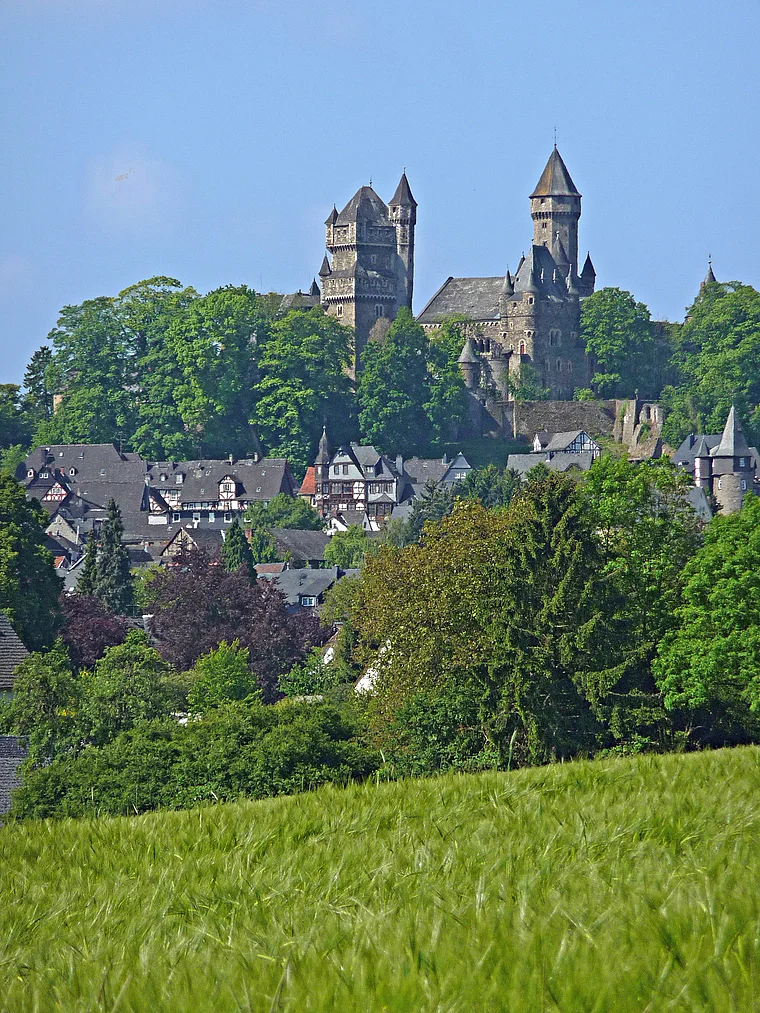 Braunfels Schloss am Morgen