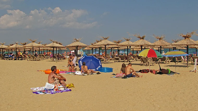 Bulgarien Goldstrand Sandstrand