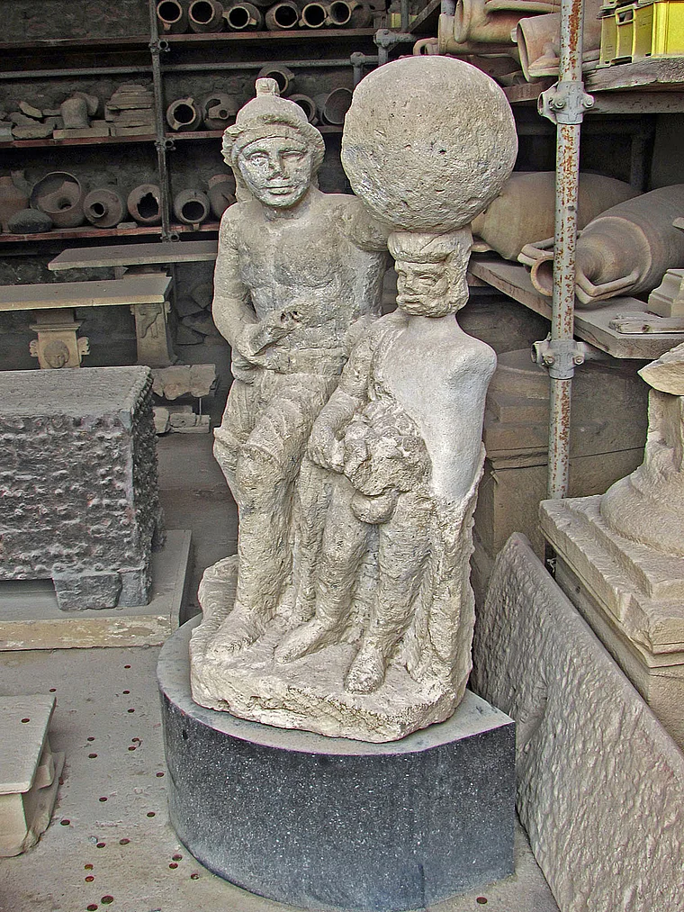Pompeji Statuen