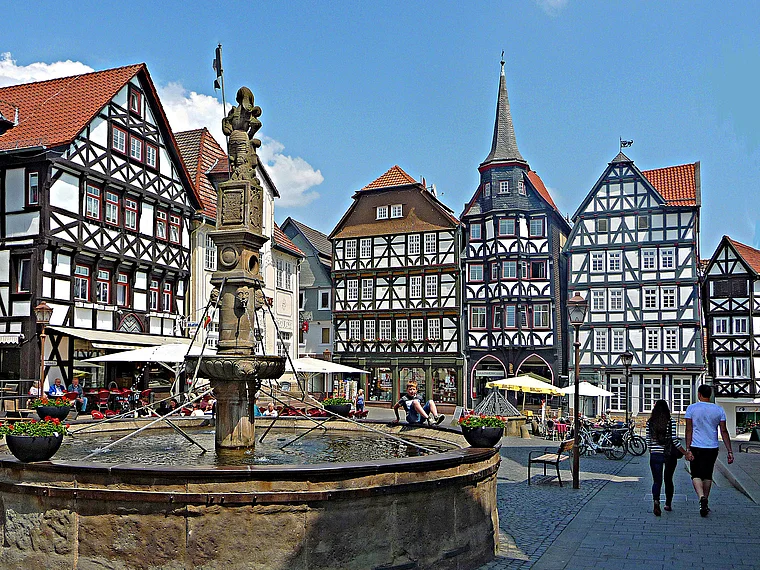 Fritzlar Marktplatz